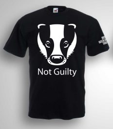 Badgers Not Guilty T-shirt